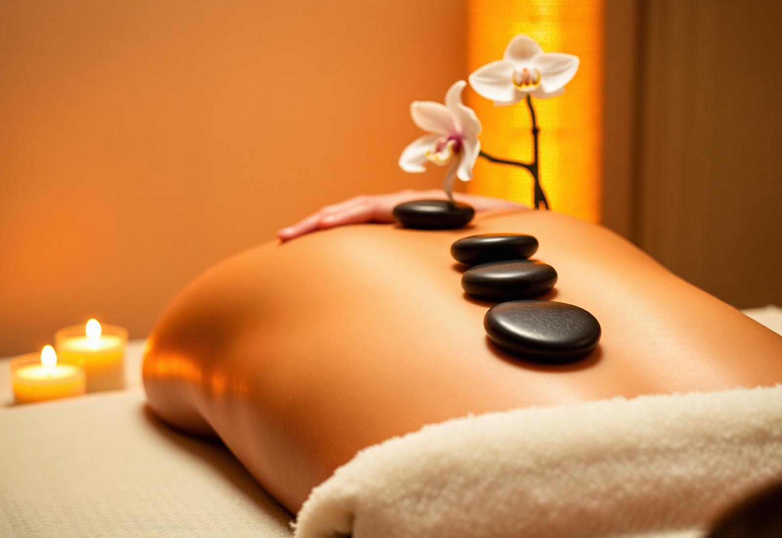 Signature massage therapy room